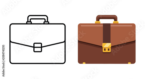 Canvastavla Briefcase In Two Styles Including A Black Silhouette attache case