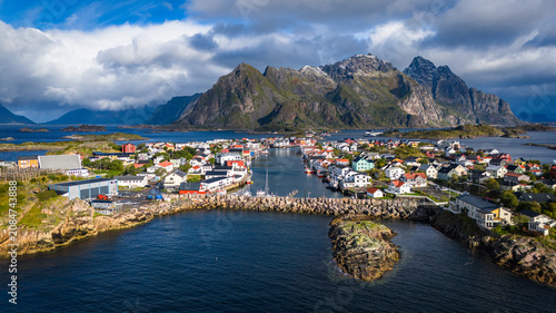 Henningsvær, Lofoten islands, Norway