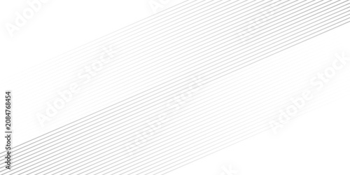 Cuadro en lienzo Slash line background with diagonal lines black color. modern