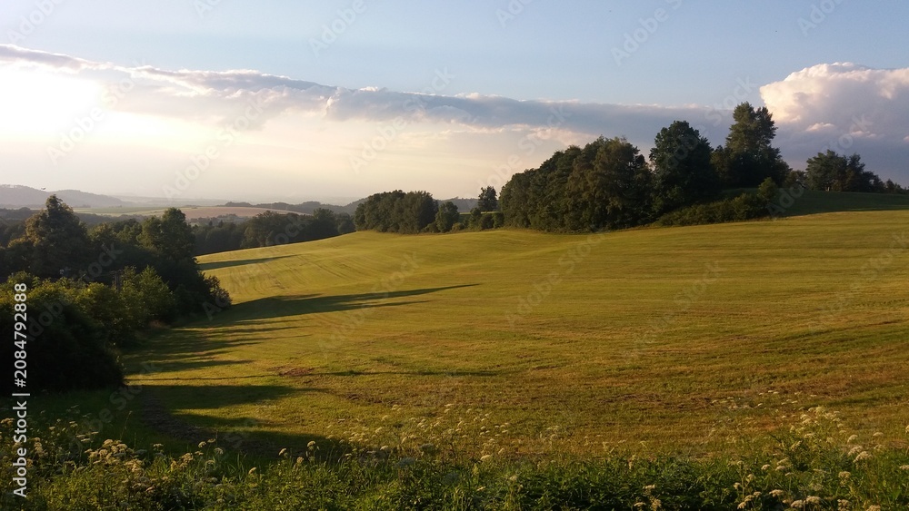 Naklejka premium Beskydy mountains
