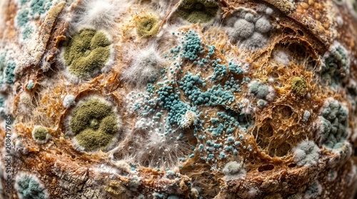 Moldy Bread – Unappetizing Food Texture