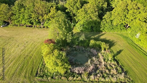 Biotop in einem Feld