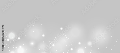 Принти на полотні Dust festive stardust vector with shimmering confetti, glowing gold particles an