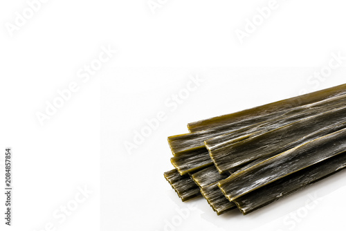 Kelp isolated on white