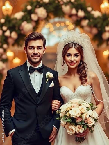 bride and groom