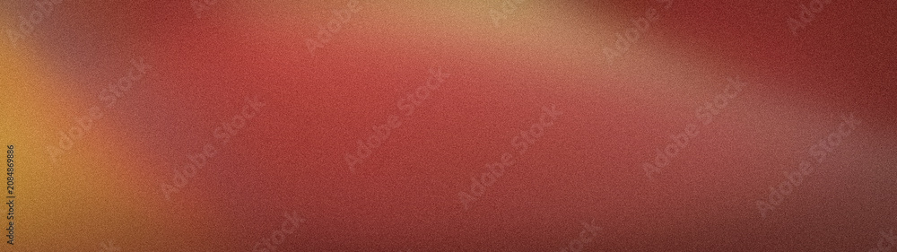Fototapeta premium abstract grainy blurred background with red gold brown gradient