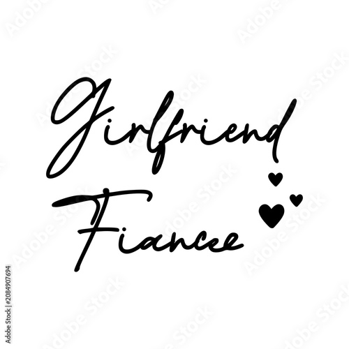 Elegant Forever Love Quote Artwork