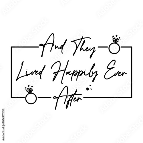Modern Wedding Quote Printable Design