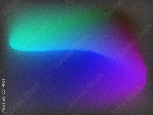 Abstract Aurora Grain Gradient Background Stock Photo