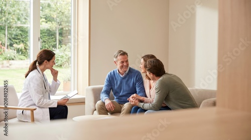 Family Discussing Lung Health on World Lungs Day