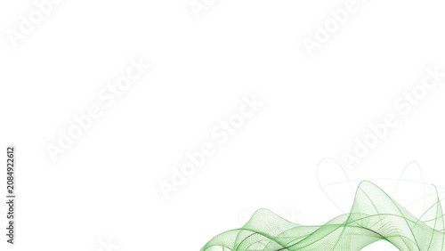 ESG and Sustainable Business Technology Background with Green Digital Network
