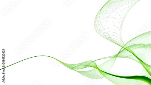 ESG and Sustainable Business Technology Background with Green Digital Network