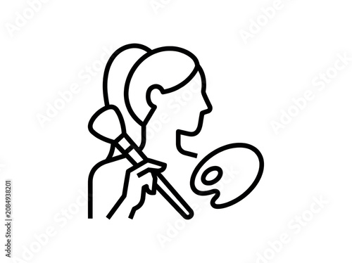 Person holding brain with hands illustration