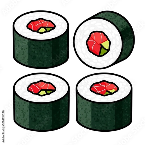 Green ceramic cups with strawberry patterns and matching saucer.