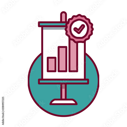 Profit Margin Badge Icon