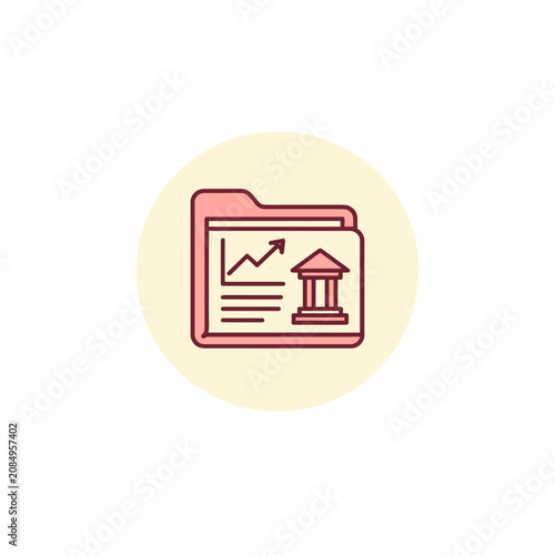 Bank Document Checkdgeadgege Badge Icon