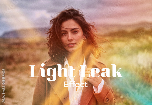 Light Leak Photo Effect
