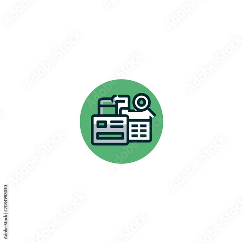 Bank Document Checkdgeadgege Badge Icon