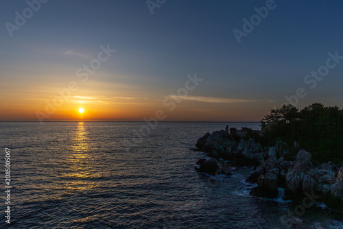 Candlestick Rock in Samcheok, Gangwondo