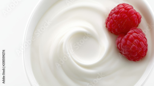 thick creamy macadamia milk yogurt alternative in a bowl