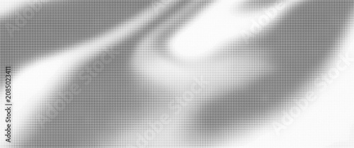Checkered Halftone Pattern Vector Angled Border Red Dark Blue Abstract Background. Chequered Rounded Square Dots Subtle Texture Pop Art Graphic Design.