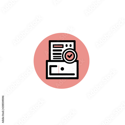 Savings Analysis Badge Icon