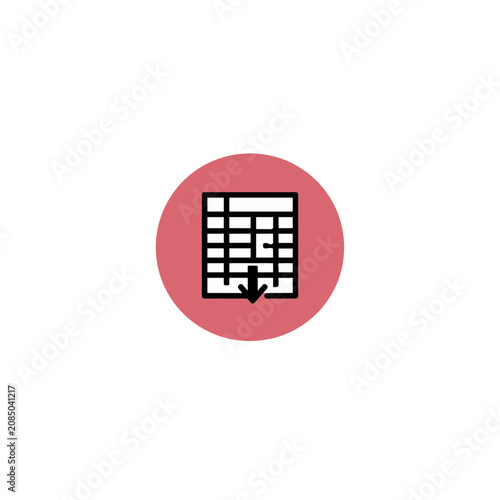 Business Dashboard Badge Icon