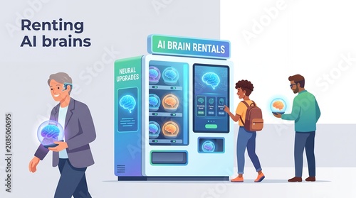 AI Brain Rental Station