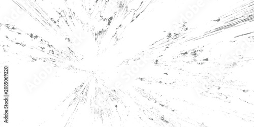 Photos Grunge textured background with radial scratches and scuffs on white