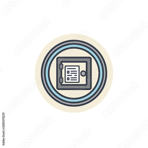 Tax Filing Badge Icon