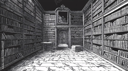 Black and White Library
