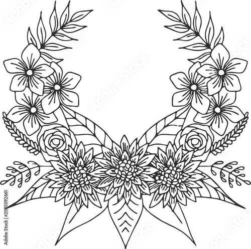 minimalist line art