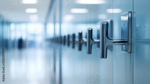 levers. Close-up of clean, geometric levers and handles emphasizing directional control with sharp lines. mobility guides, transit brochures, designed for transport & logistics marketing.