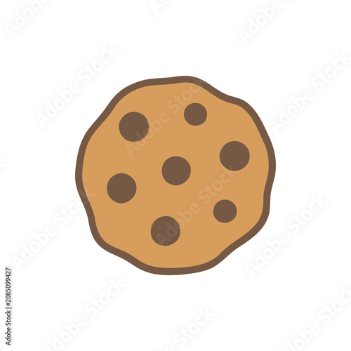 Konstfotografi Chocolate Chip Cookie Sweet Treat.