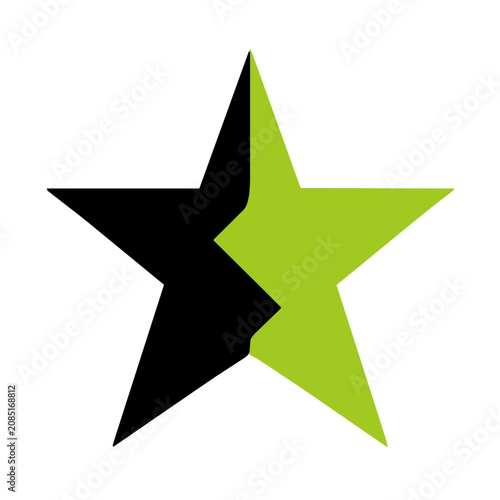 Simple star minimal symbol geometric symbols ratings with clean shapes