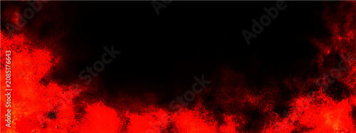 Tableau sur toile Fiery inferno erupts, a powerful display intense heat raw energy, consuming all darkness in its incandescent wrath