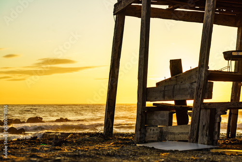 Sunrise over sea