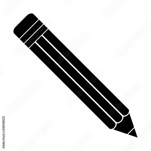 pencil silhouette image