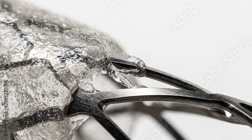 Creative Frozen bicycle wheel, icy bike wheel, frosty transportation, winter sports equipment 2k