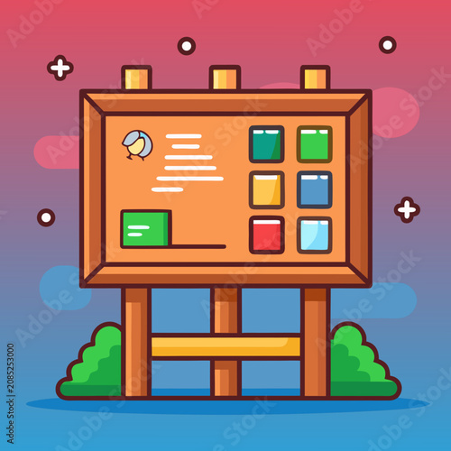 icon, vector, home, architecture, building, illustration, house, bank, chair, wood, wooden, 3d