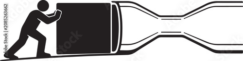 Quadro su tela Problem solving bottleneck obstacle