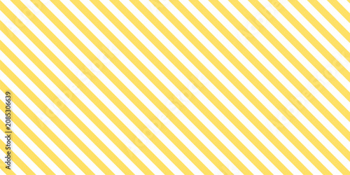 Seamless yellow diagonal stripe pattern, thin line background, cheerful vector