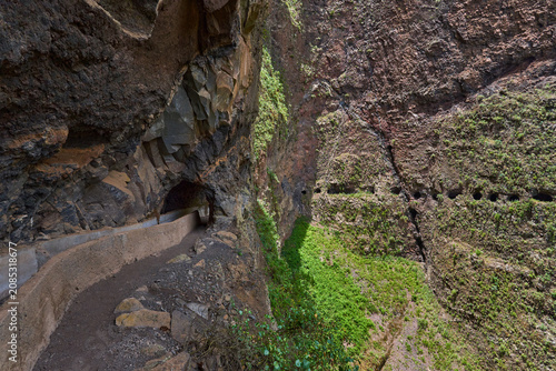 Canal tunnel at Ventanas de Güímar