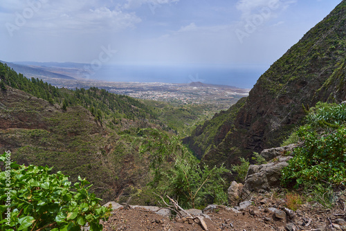 Güímar valley aerial view, Tenerife