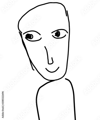 face of a man