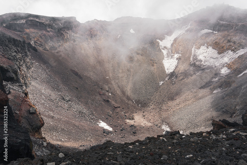 Mount Fuji Crater and Summit Caldera
