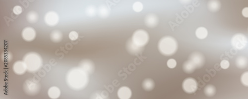 Bild auf Leinwand Champagne and soft taupe background with a dreamy bokeh effect
