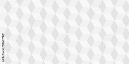 Cubic wall texture pattern. seamless cube grid hexagon technology background. Geometric pattern illustration mosaic, square and triangle wallpaper.