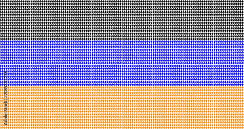 Obraz na płótnie Armenia flag, Armenian national symbol, vector illustration, colored stripes