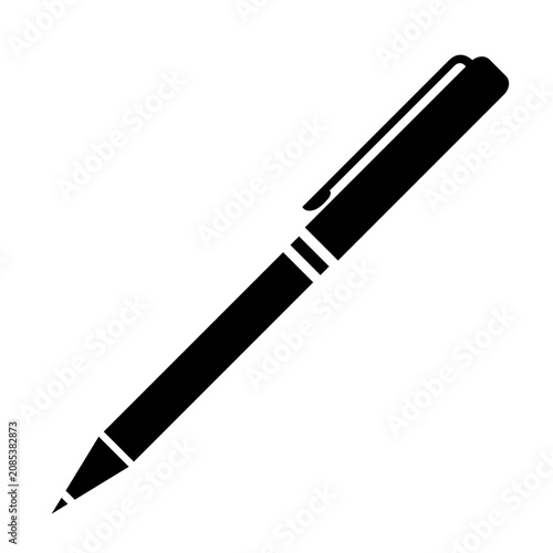 High Quality Pen Icon silhouette